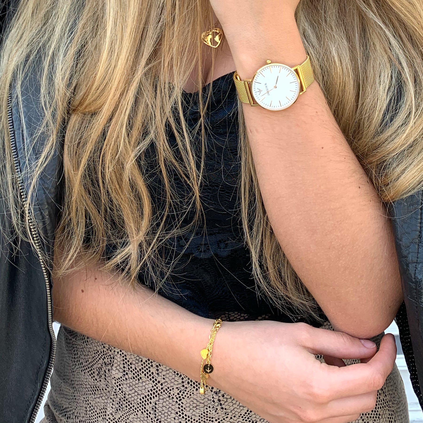 'ENDLESS LOVE' BRACELET GOLD - Dreizack