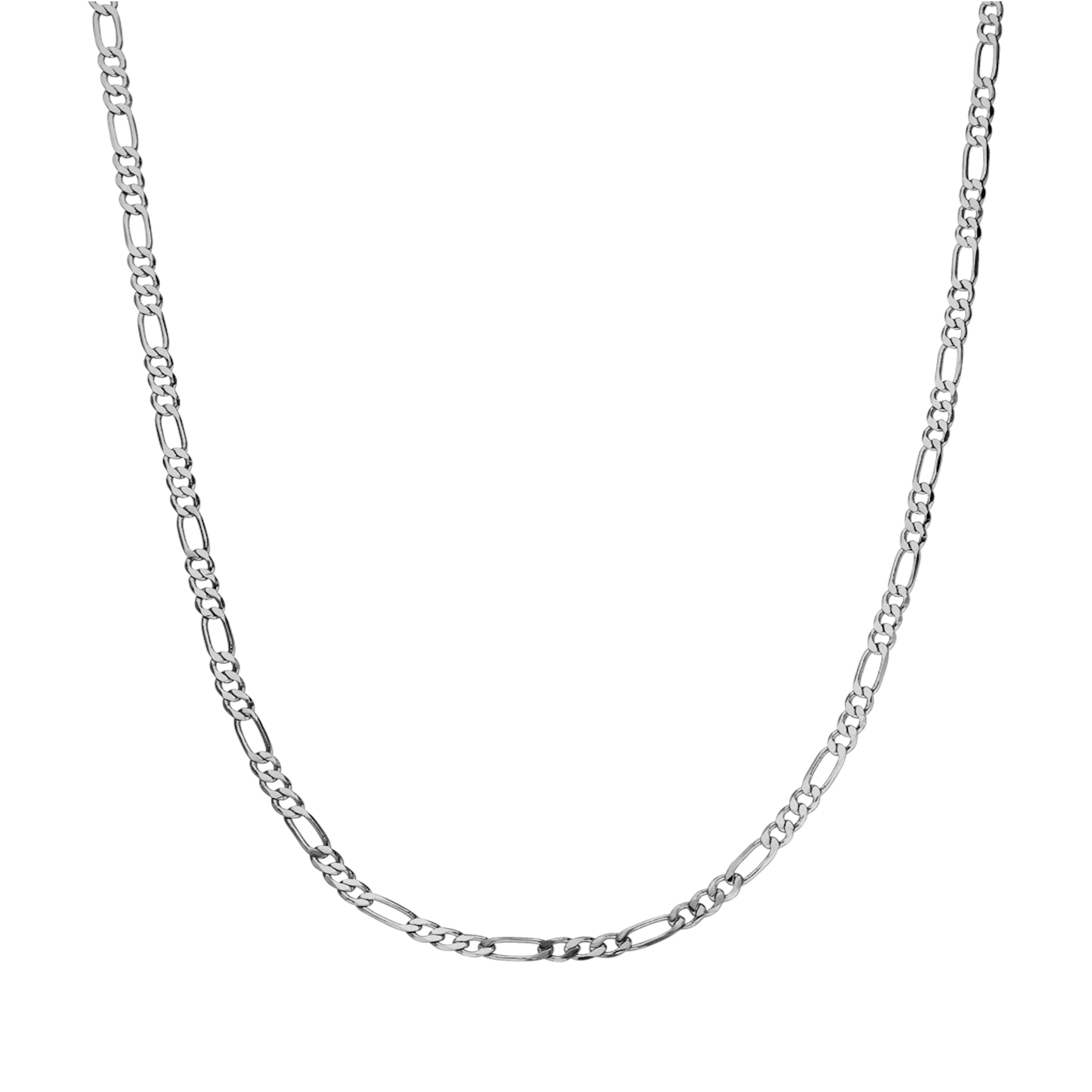 CLASSIC BABY CHAIN NECKLACE SILVER - Dreizack