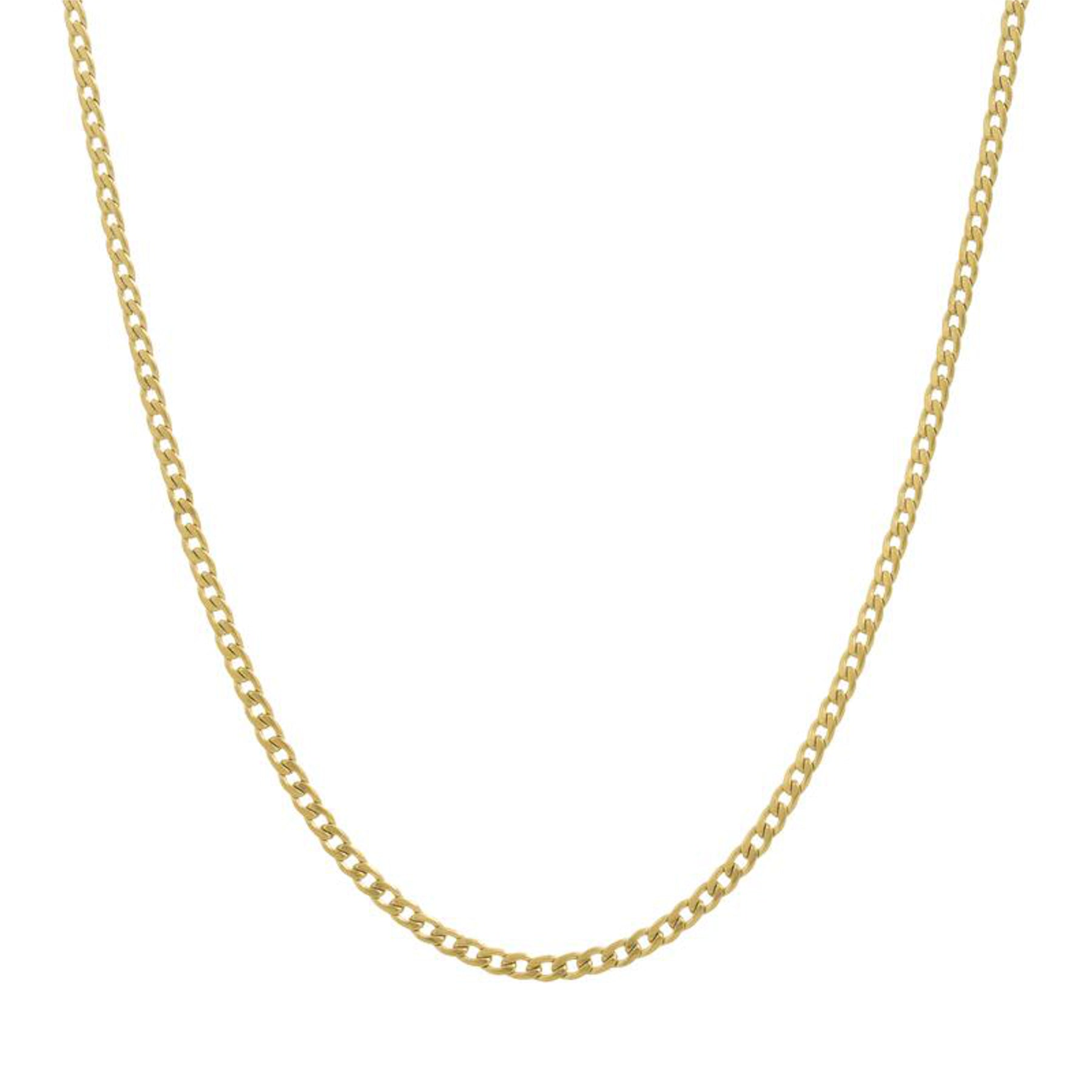 CLASSIC CHAIN NECKLACE GOLD - Dreizack