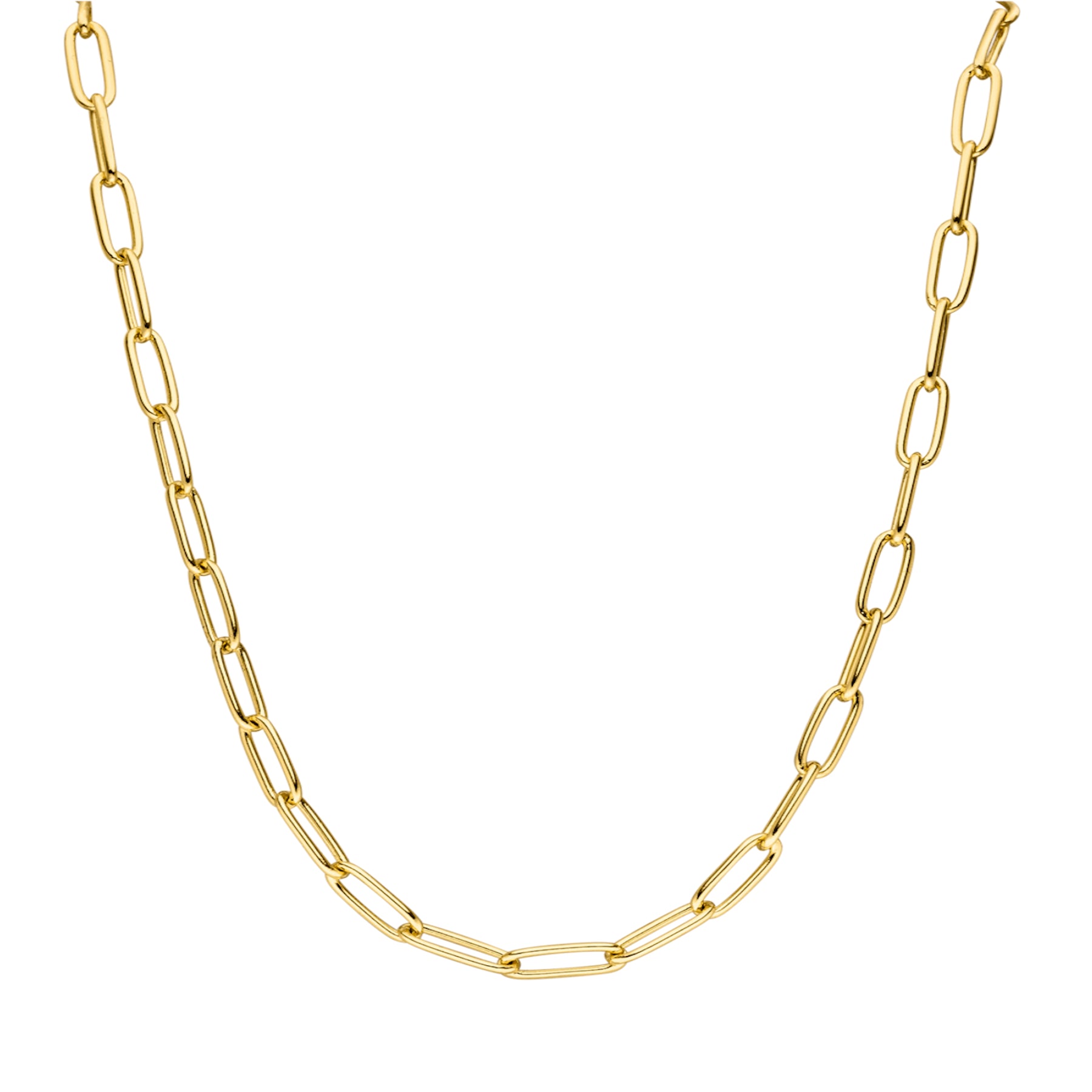 CLASSIC LINK NECKLACE GOLD - Dreizack