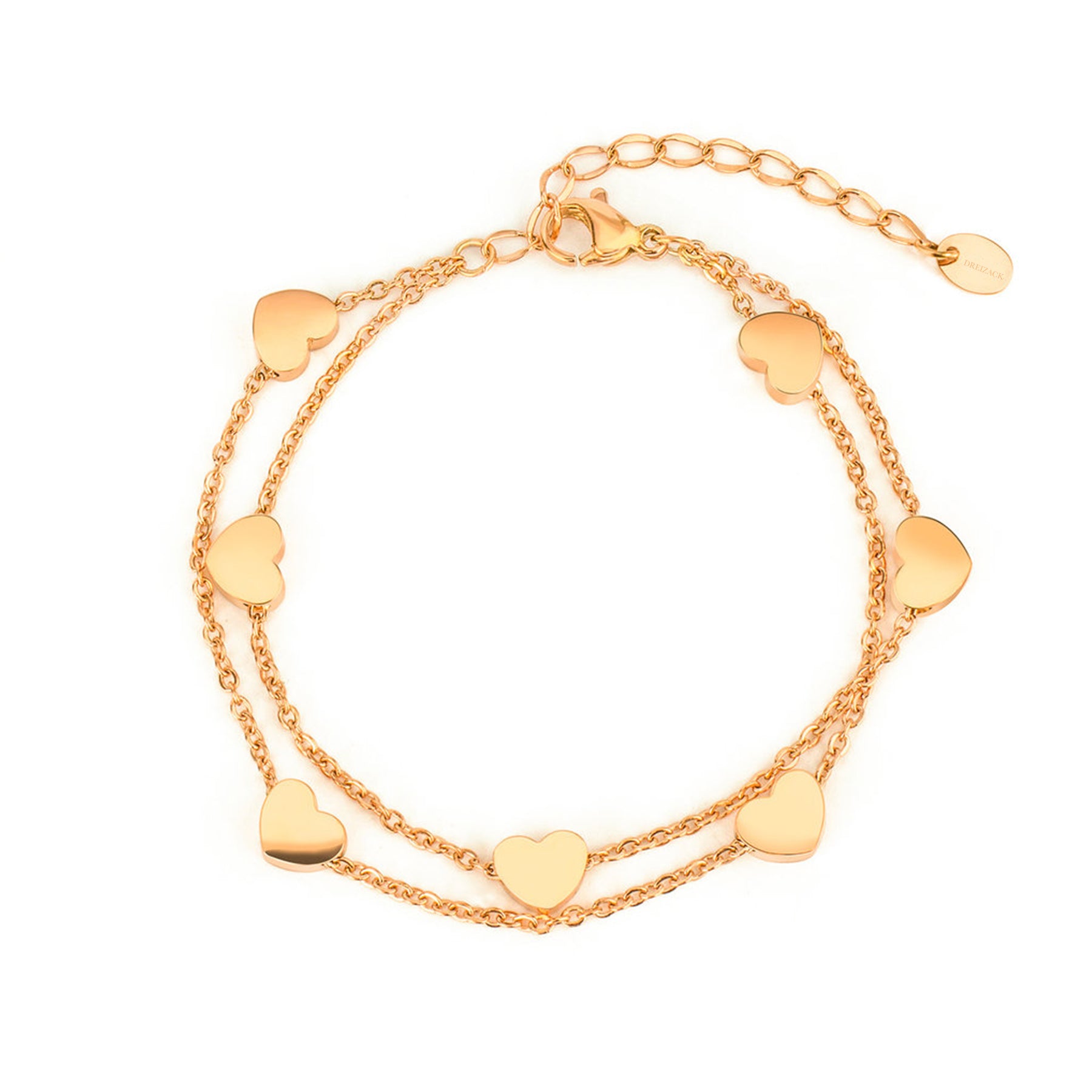 'ENDLESS LOVE' BRACELET GOLD - Dreizack