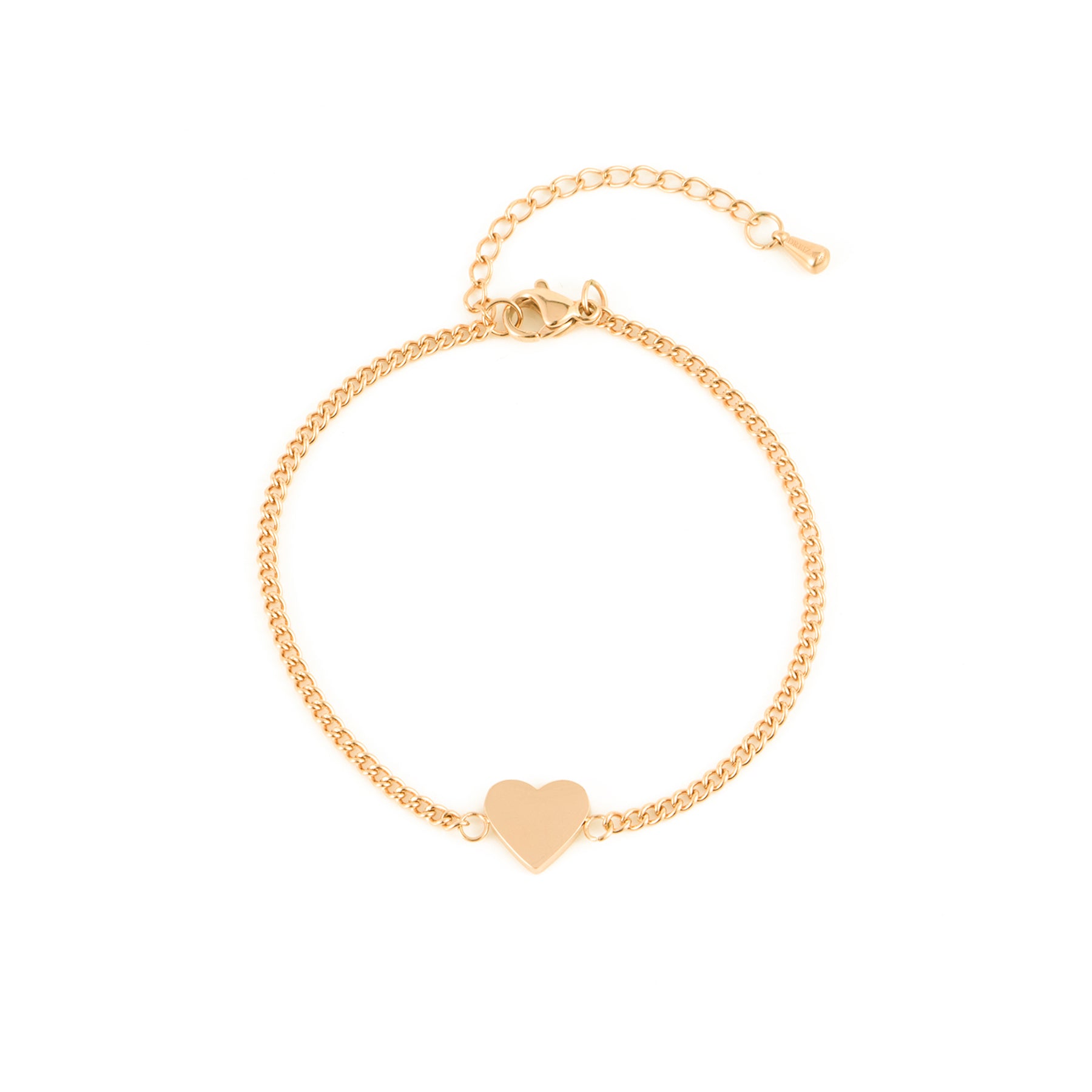 HEART BRACELET GOLD - Dreizack