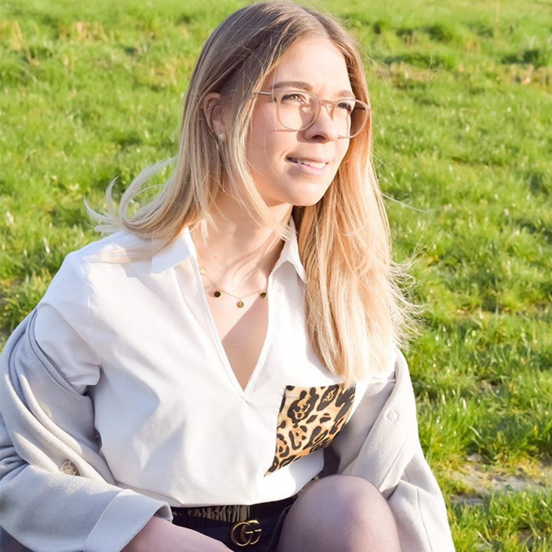 MULTI COIN NECKLACE GOLD - Dreizack