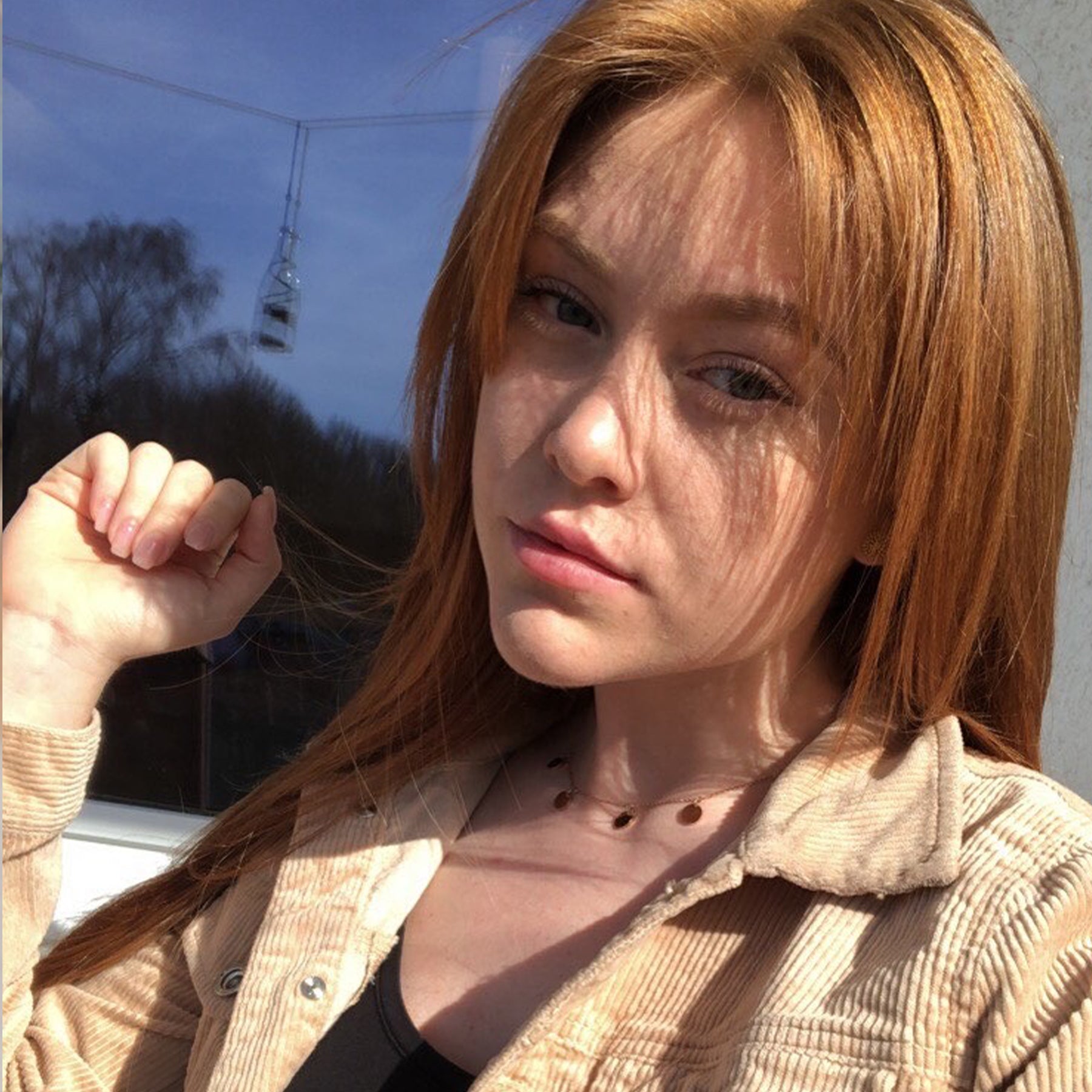 MULTI COIN NECKLACE ROSE GOLD - Dreizack