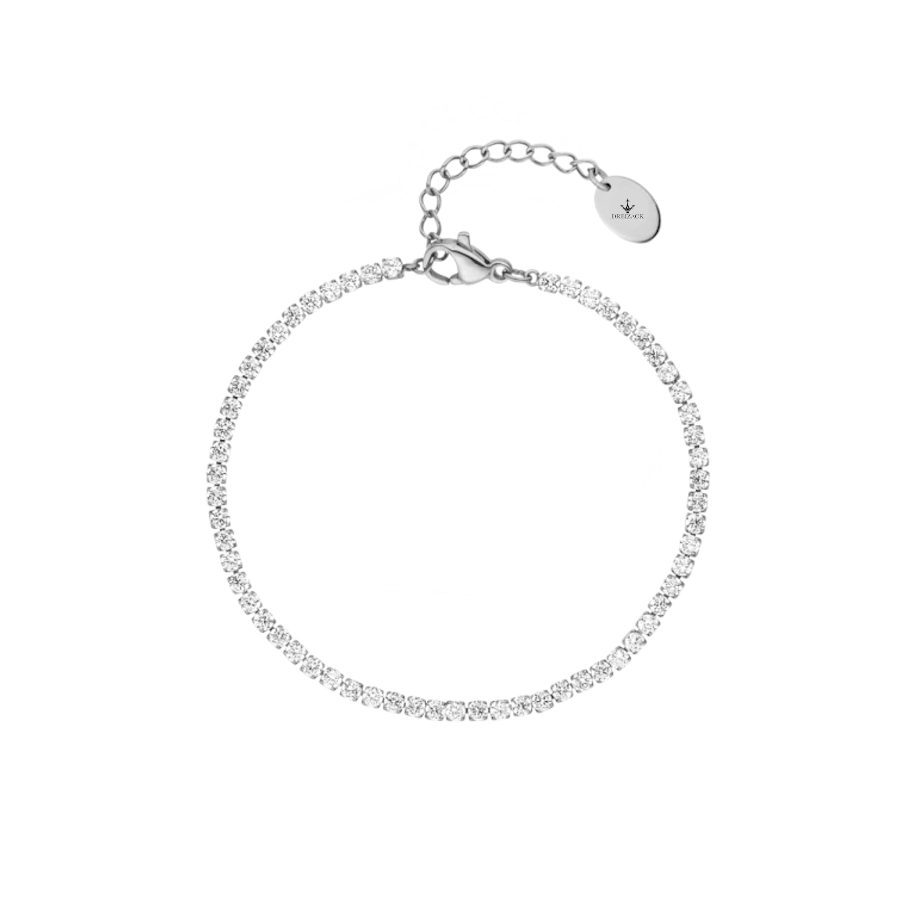 dreizack shiny bracelet silver armband