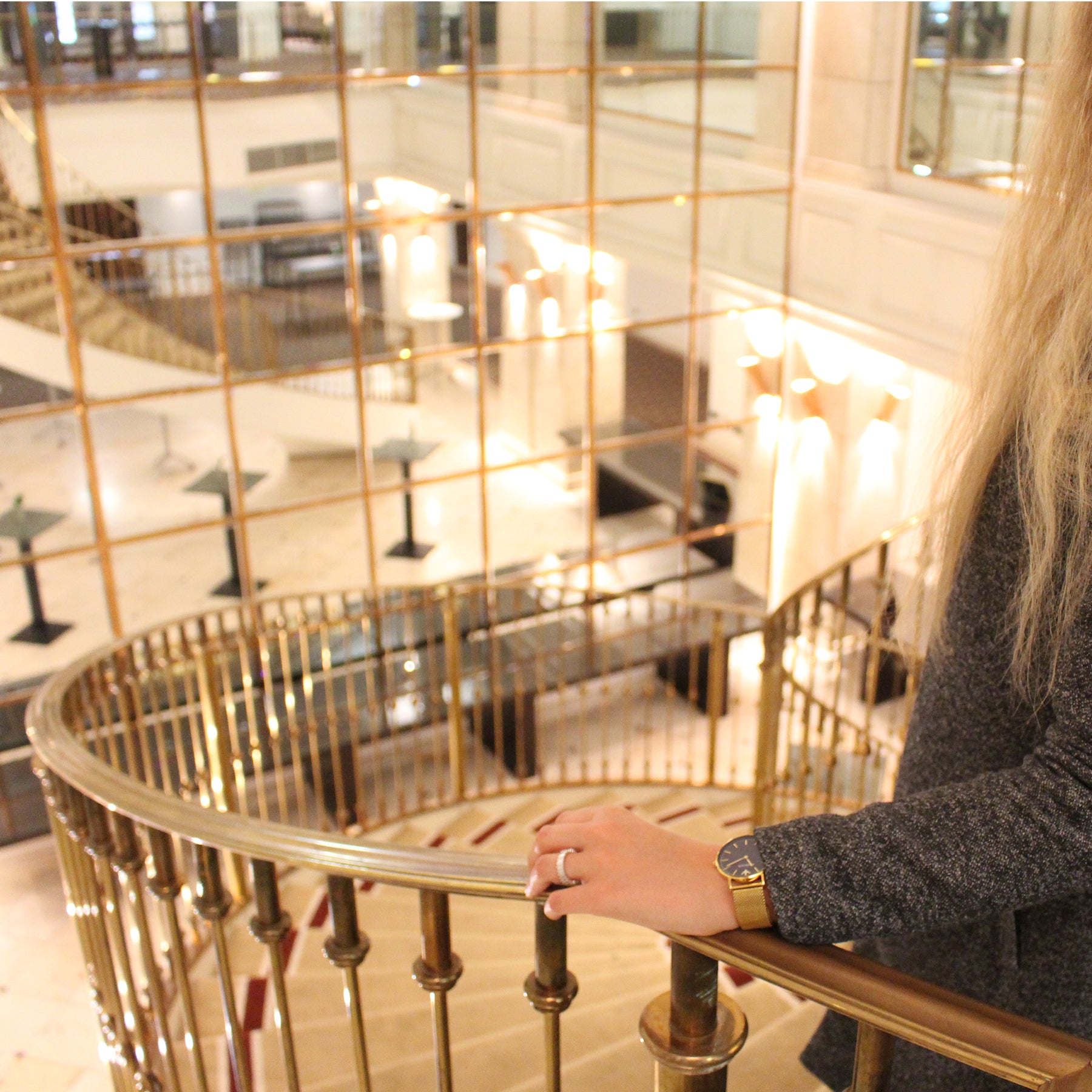 SHINY ICE RING 925 SILVER - Dreizack