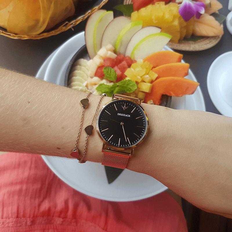 'ENDLESS LOVE' BRACELET ROSE GOLD - Dreizack