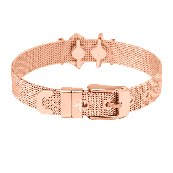 'ENDLESS UNIQUENESS' CHARMBAND SET ROSE GOLD - Dreizack