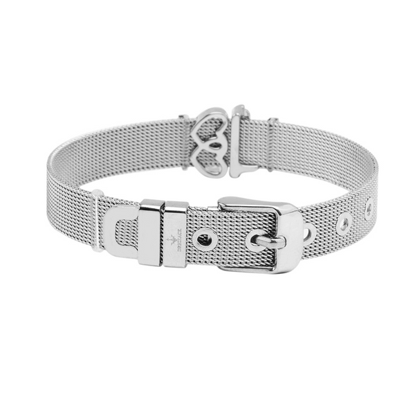 'LOVE IS BEAUTIFUL' CHARMBAND SET SILVER - Dreizack