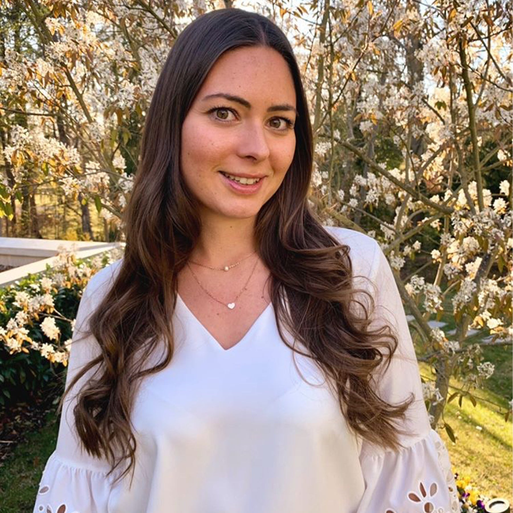 HEART AND PEARL LAYERED NECKLACE ROSE GOLD - Dreizack